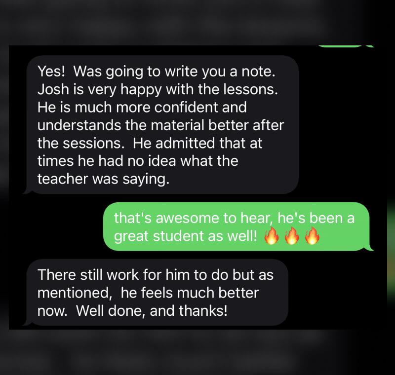 Student win shared inside Live2Learn Academy