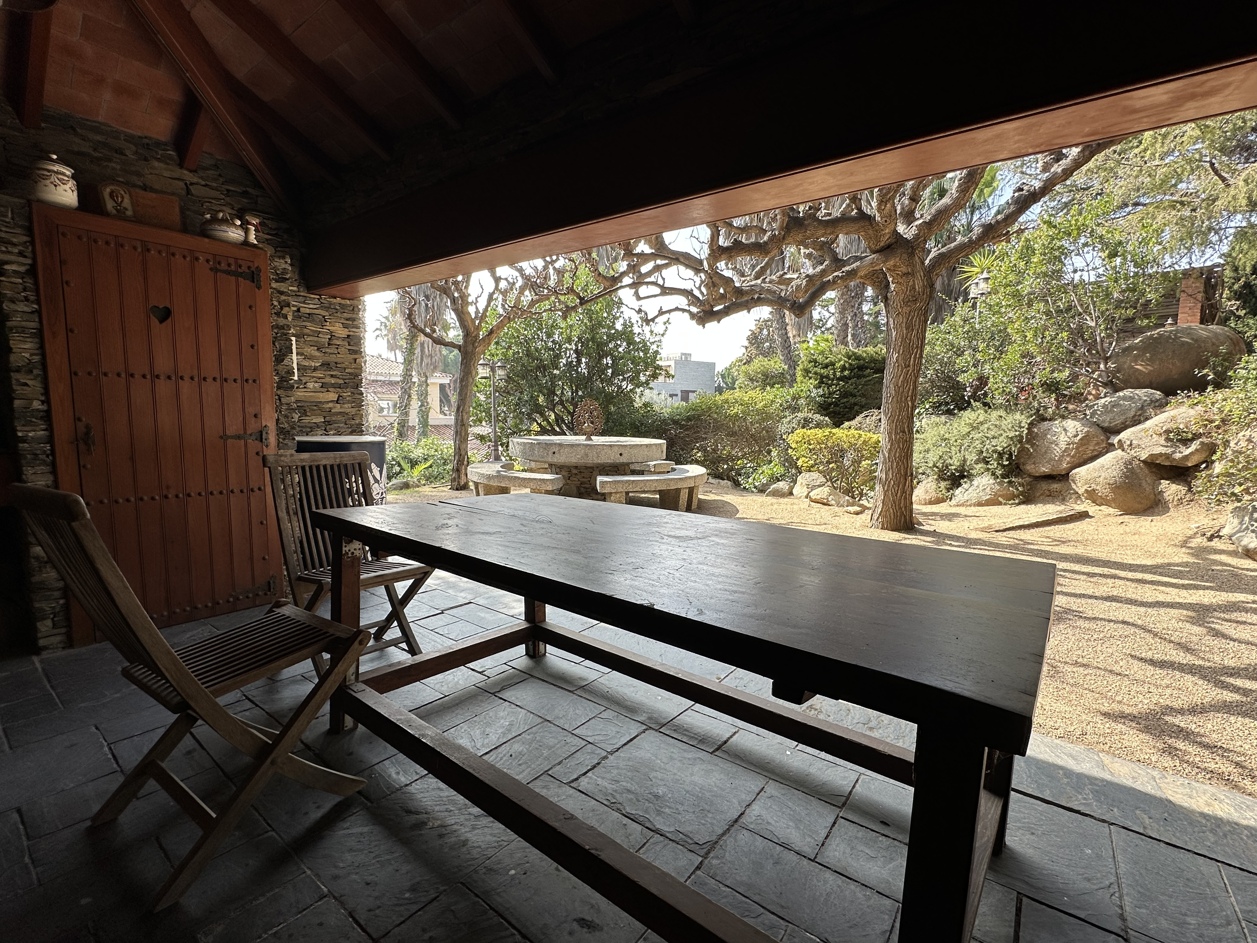 Espacio barbacoa