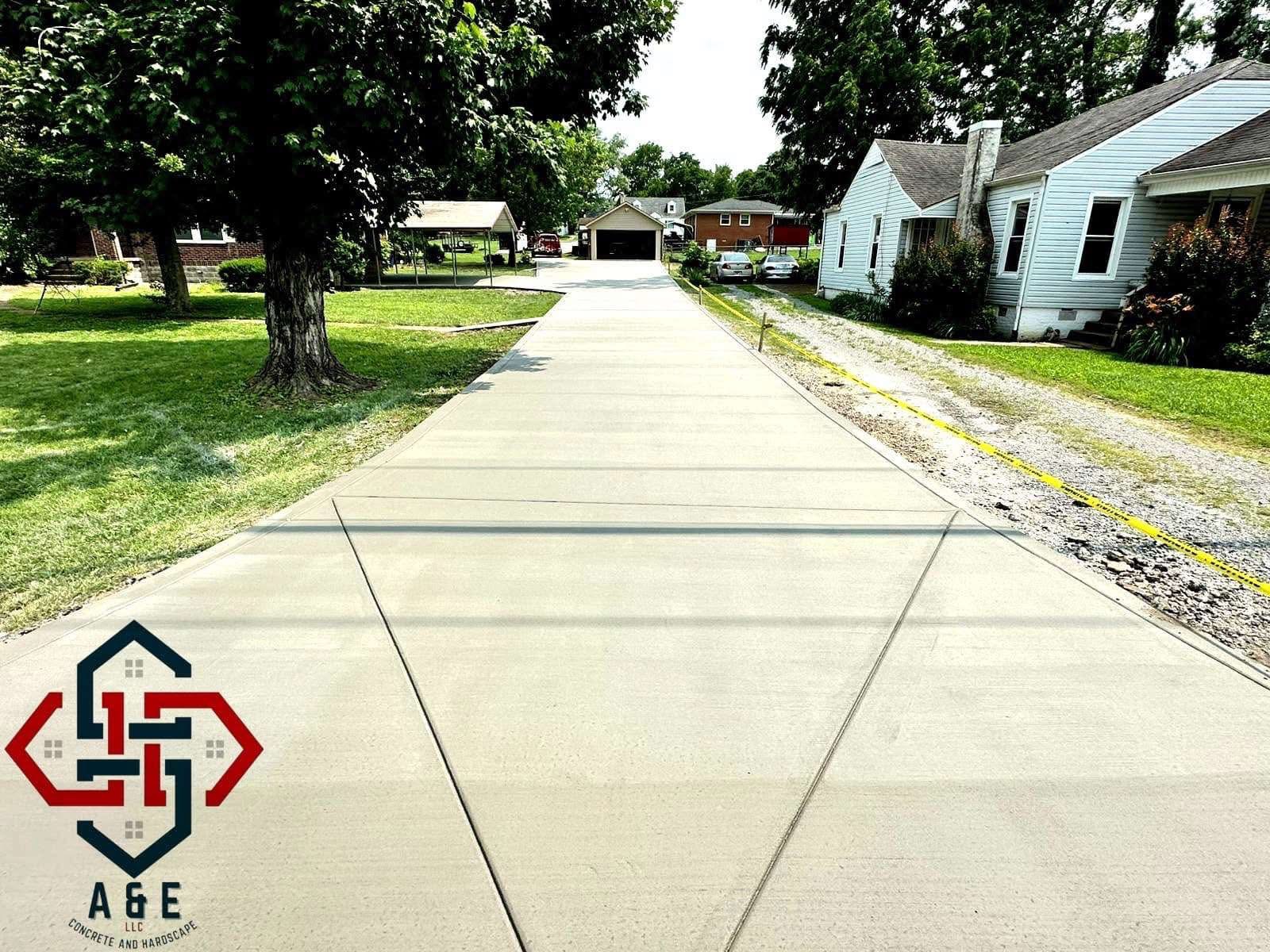 Concrete Driveway Project — Concrete Driveways in Middle Tennessee
