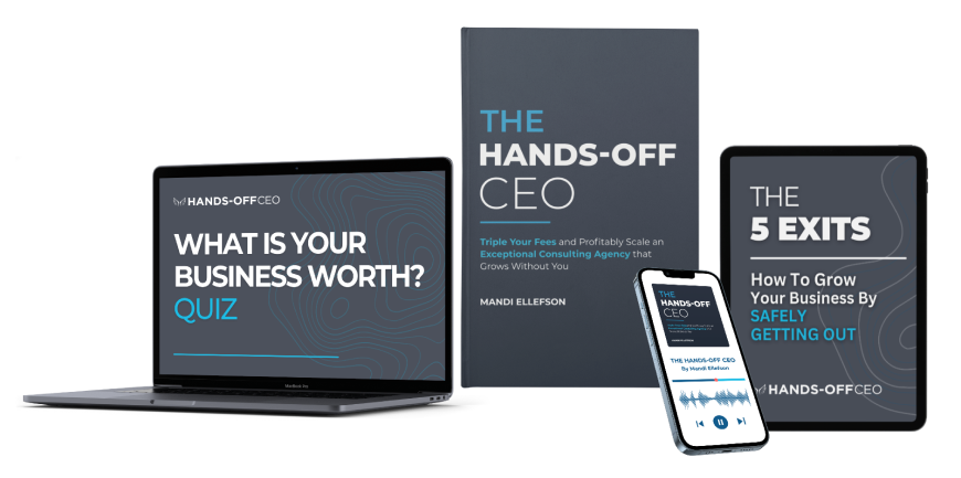 Image of The Hands-Off CEO Book and Bonuses