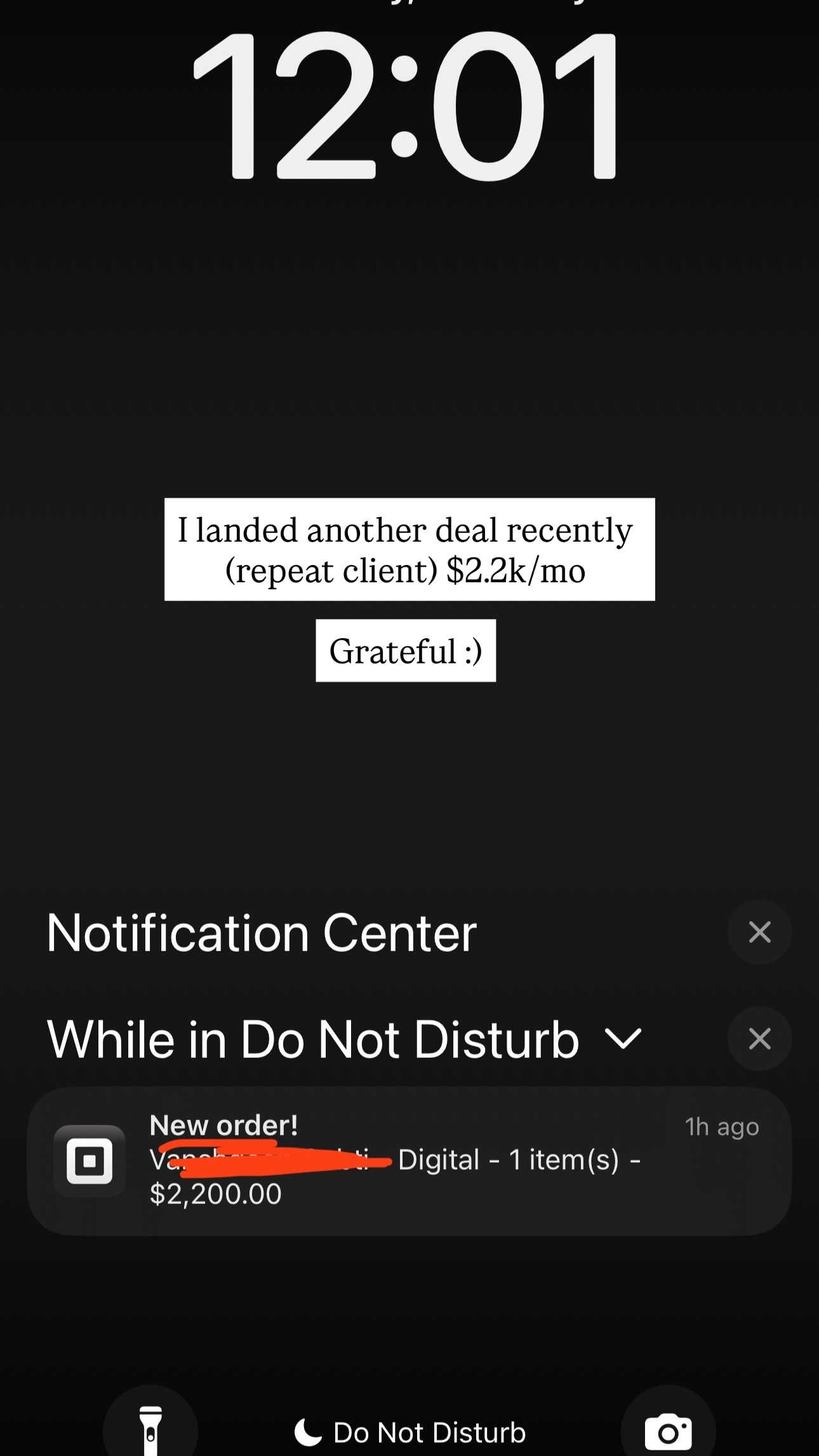 Client result