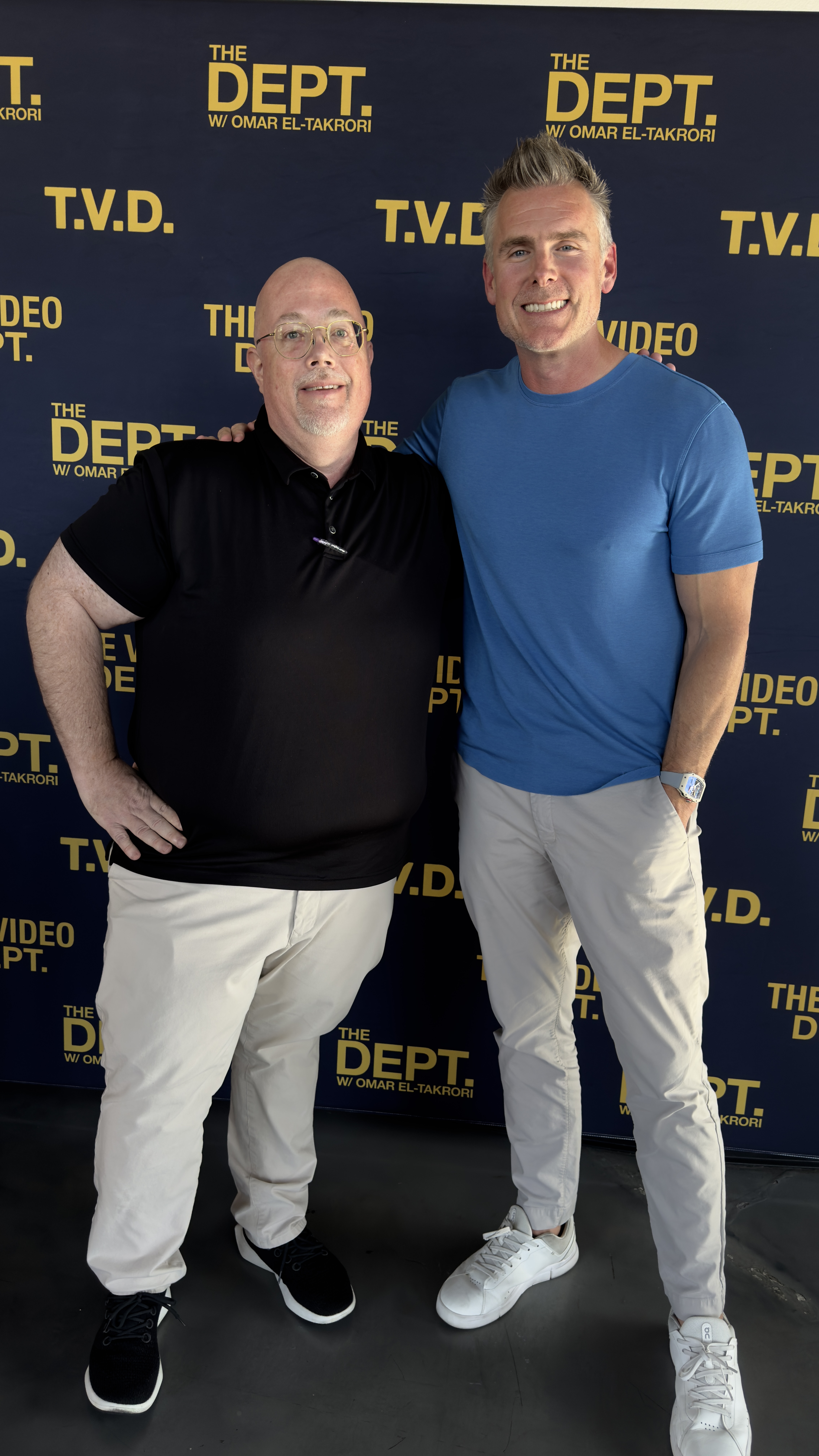 John Reay with Dan Martell