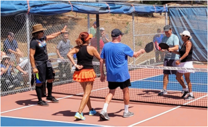 Pickleball courts at Laguna Woods Village