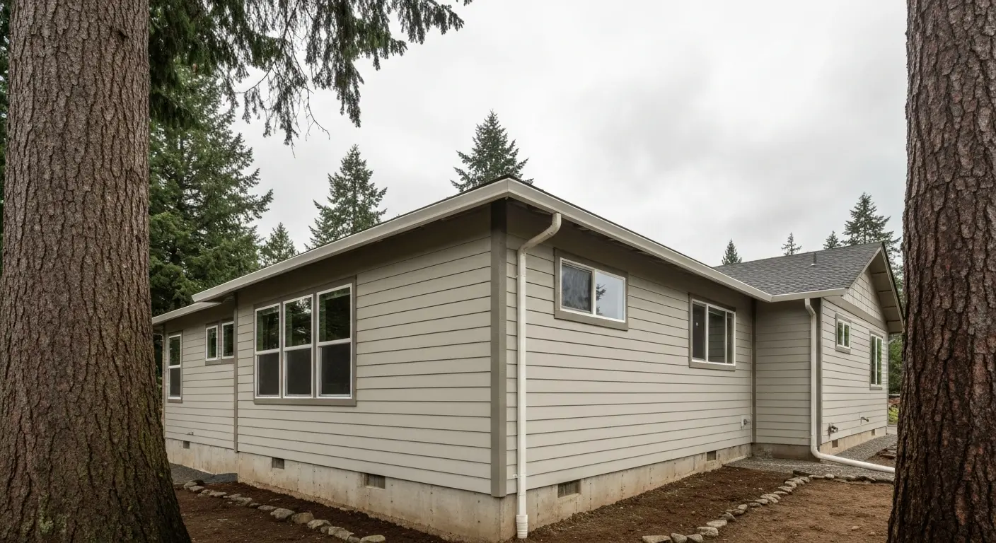 Home addition exterior