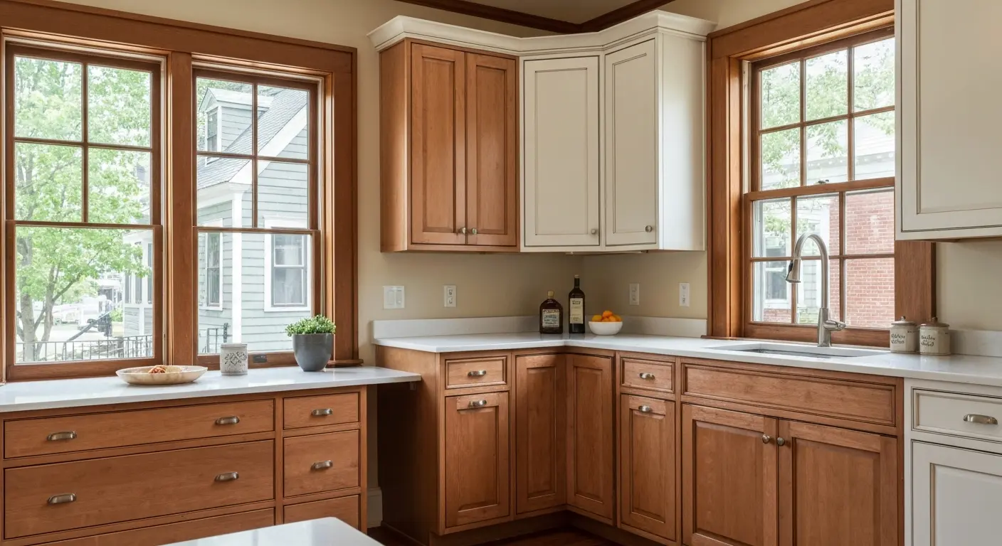 Custom kitchen cabinets