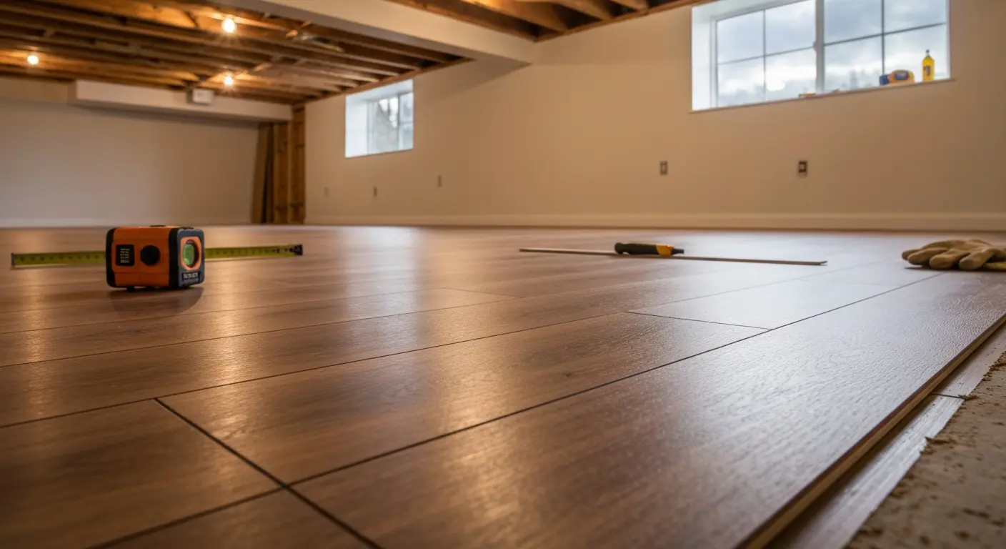 Laminate and vinyl flooring