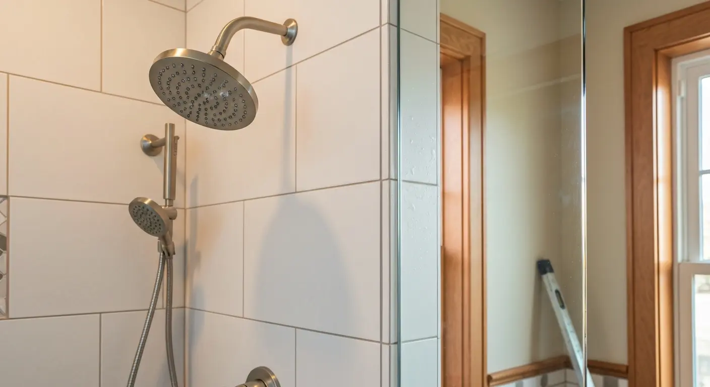 Tile shower system