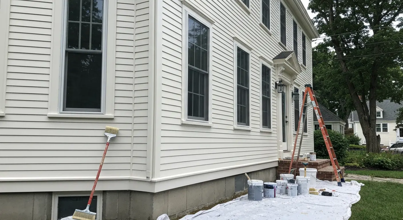 Exterior painting project