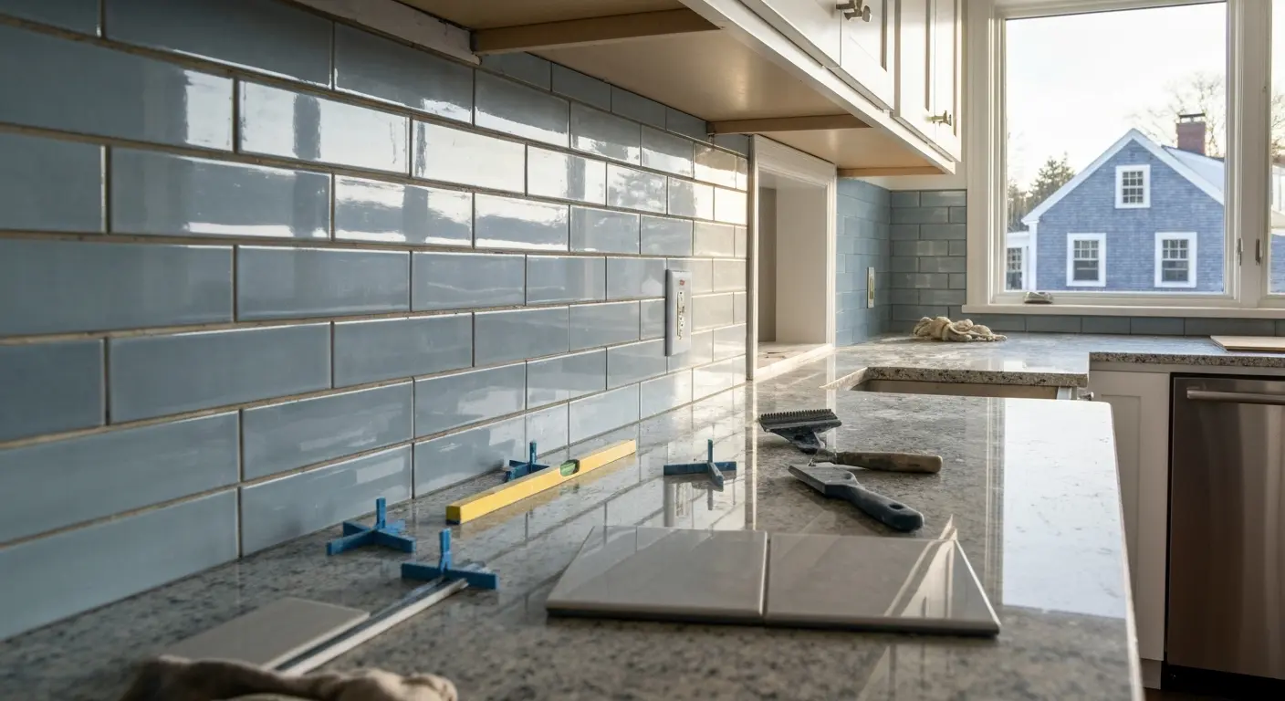 Tile selection for backsplash