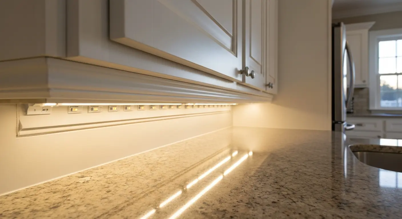 LED under-cabinet kitchen lighting