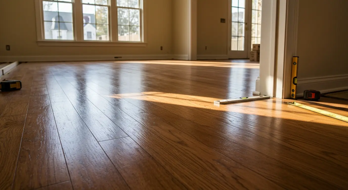 Flooring installation project