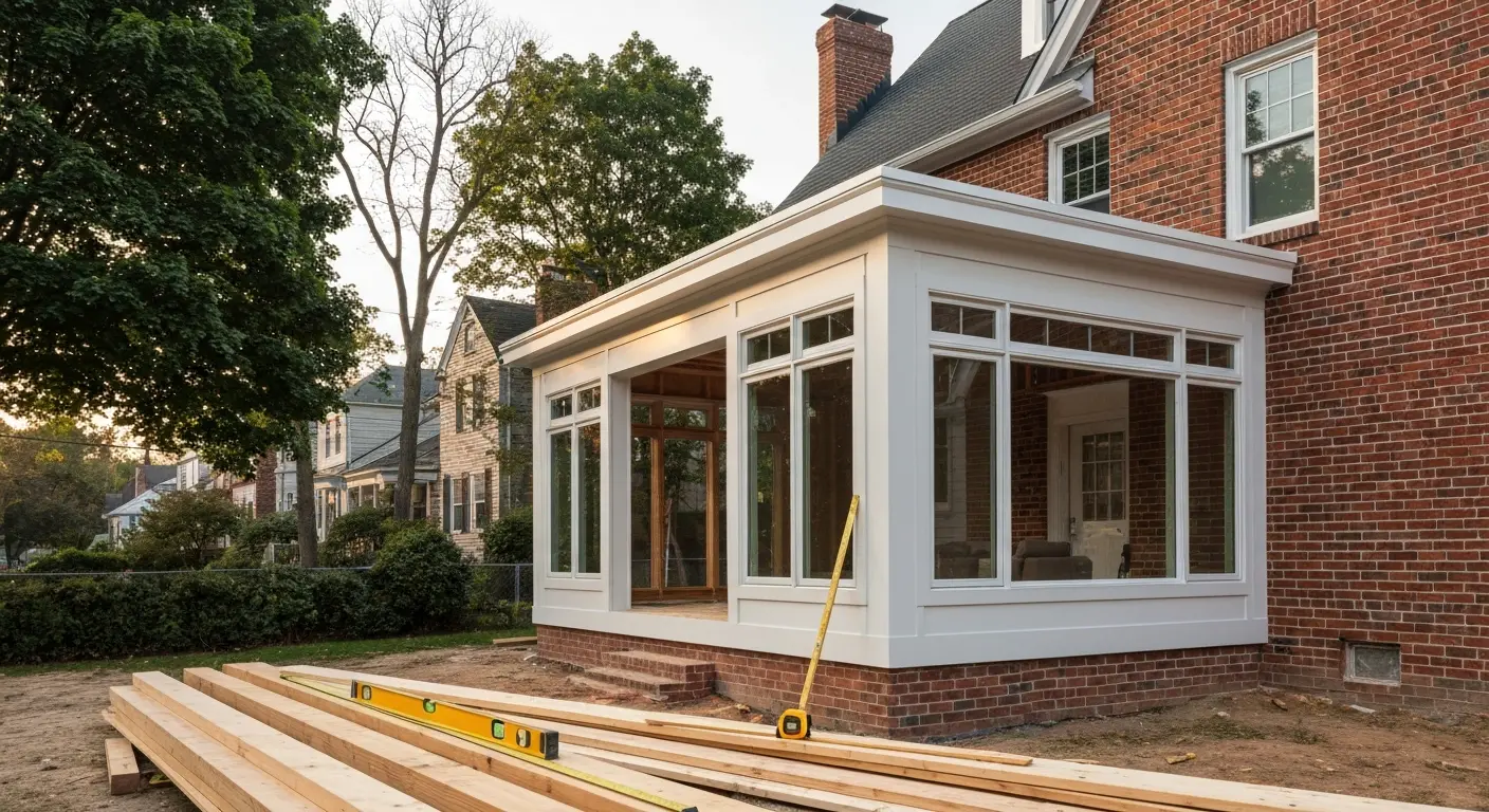 Home addition construction