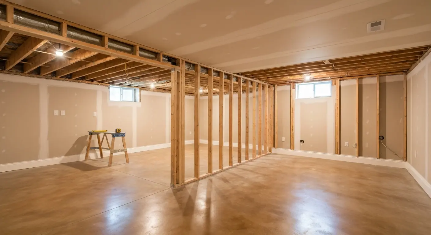 Basement finishing