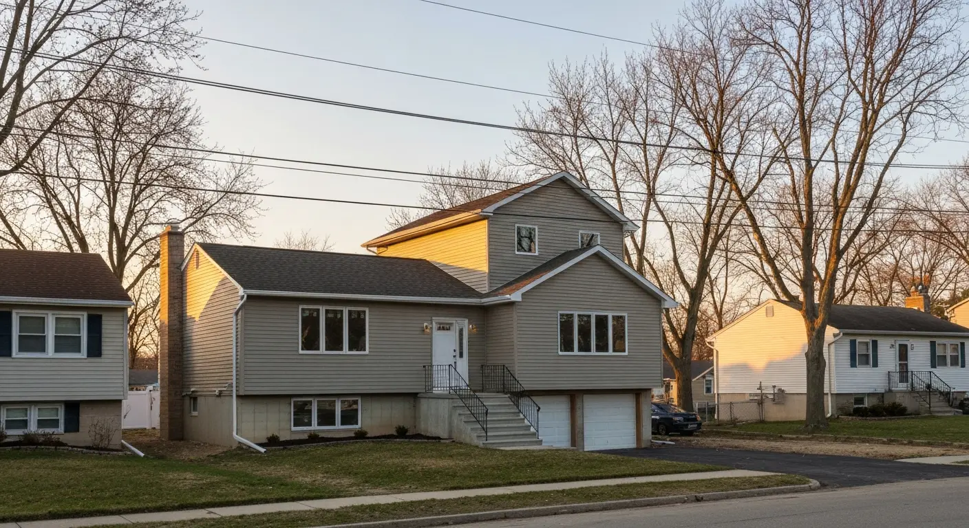 Home addition exterior