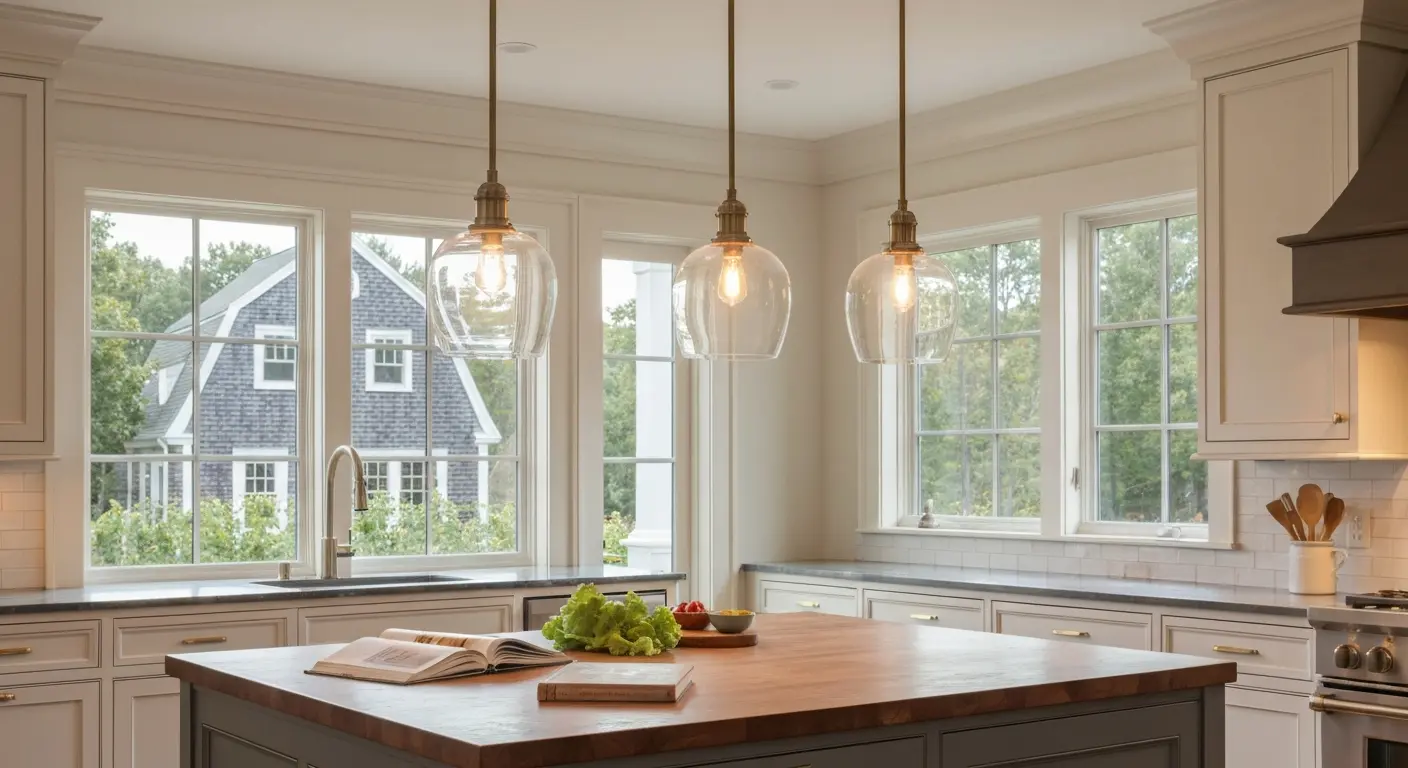 Decorative kitchen pendant lights