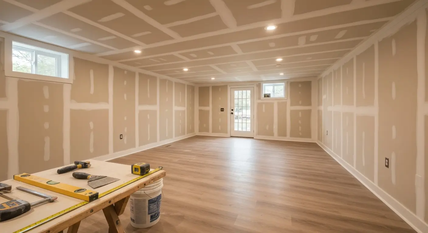 Basement finishing
