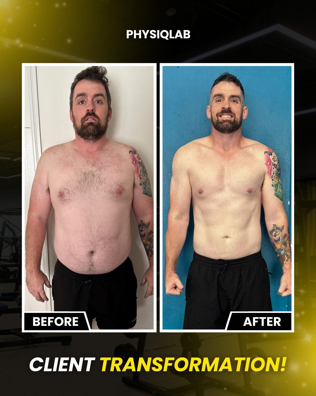 Justin - PhysiqLab client transformation