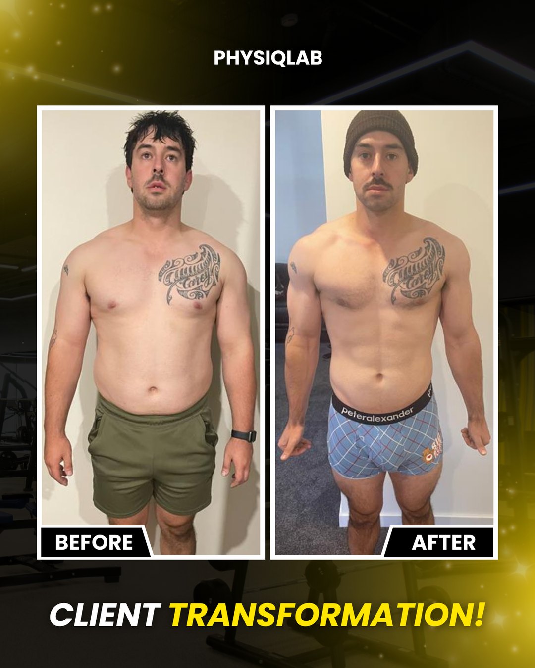 Jarod - PhysiqLab client transformation