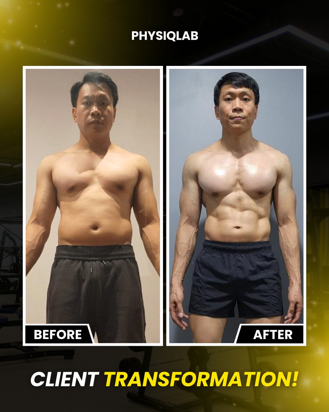 Jayson - PhysiqLab client transformation