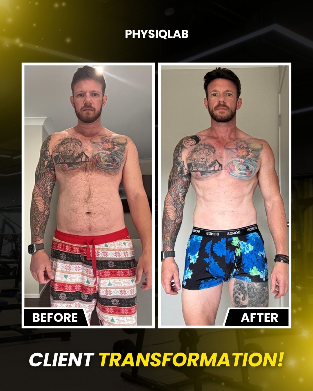 Jeremy - PhysiqLab client transformation