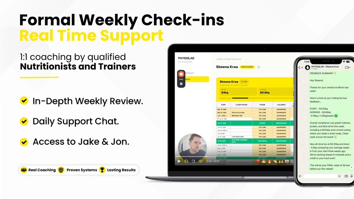 PhysiqLab weekly check-ins