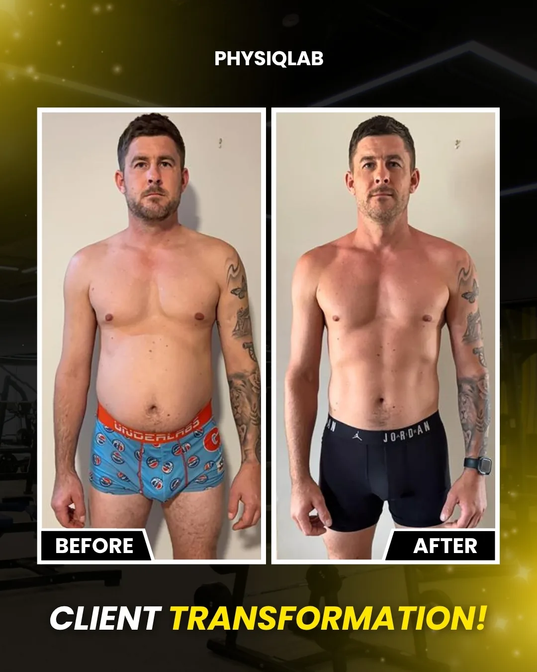 Darren - PhysiqLab client transformation