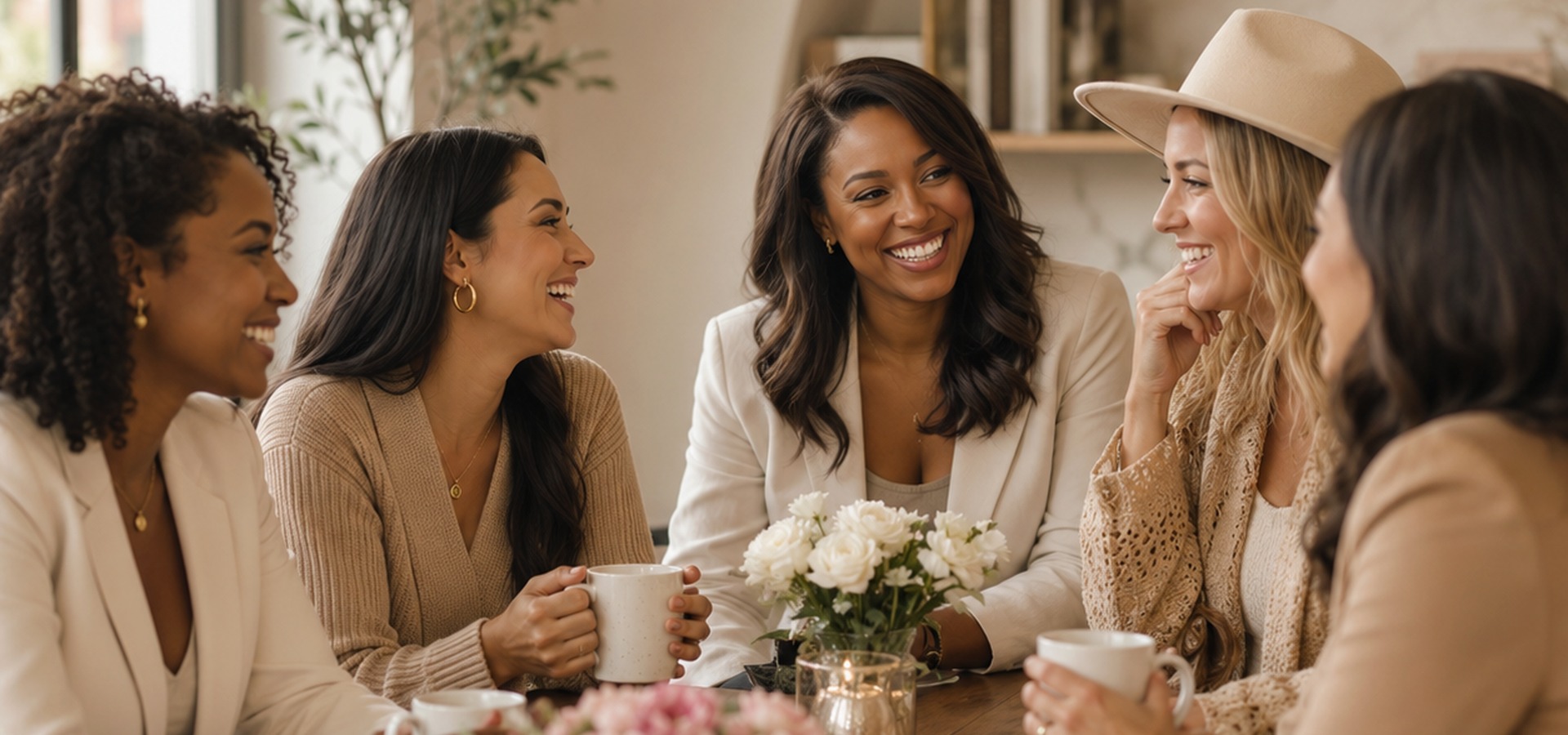 Women in alignment meeting space Women in alignment meeting space