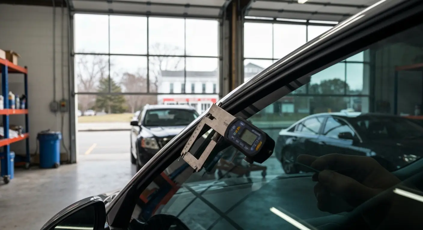 Final tinting inspection