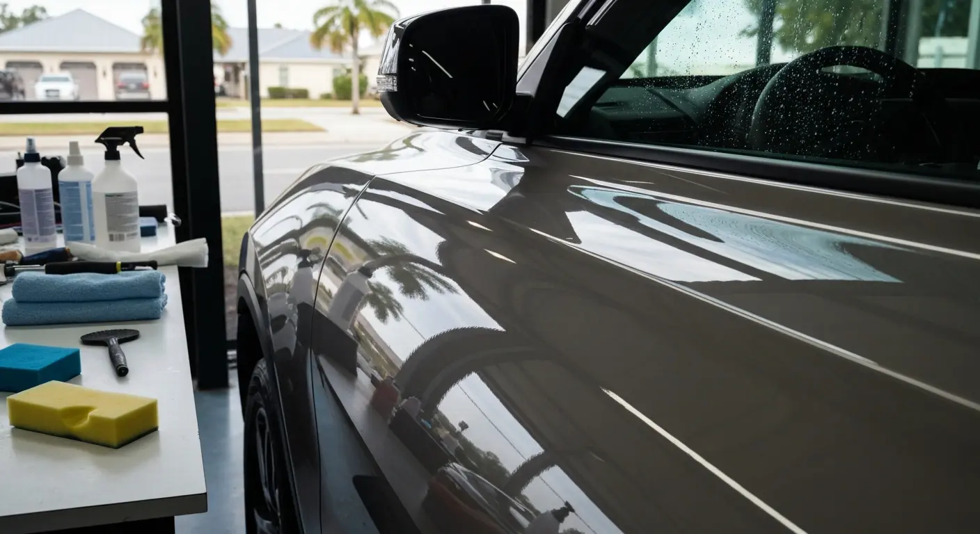 Professional auto detailing in Lakeland Village