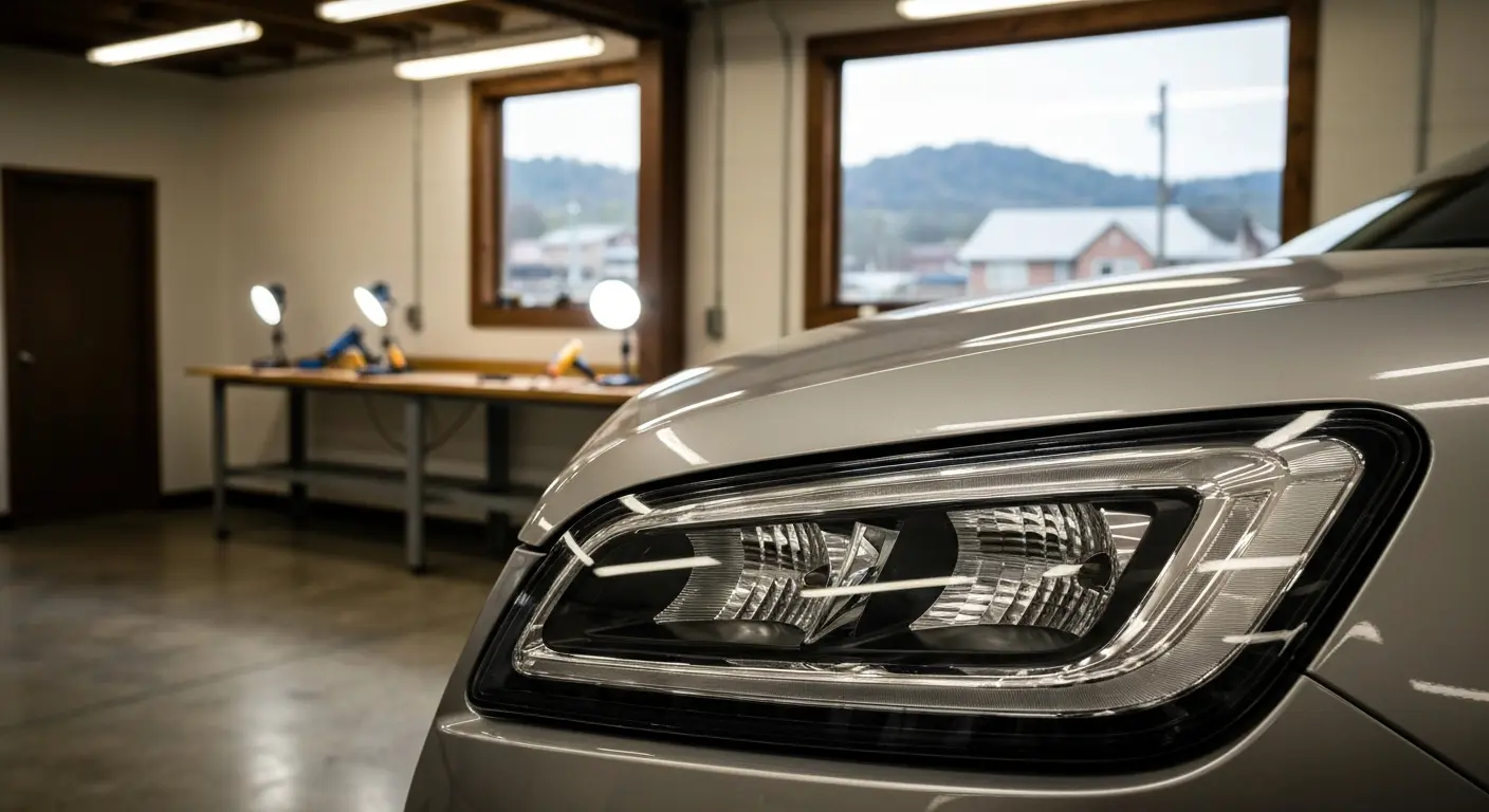 Tail light and headlight tinting