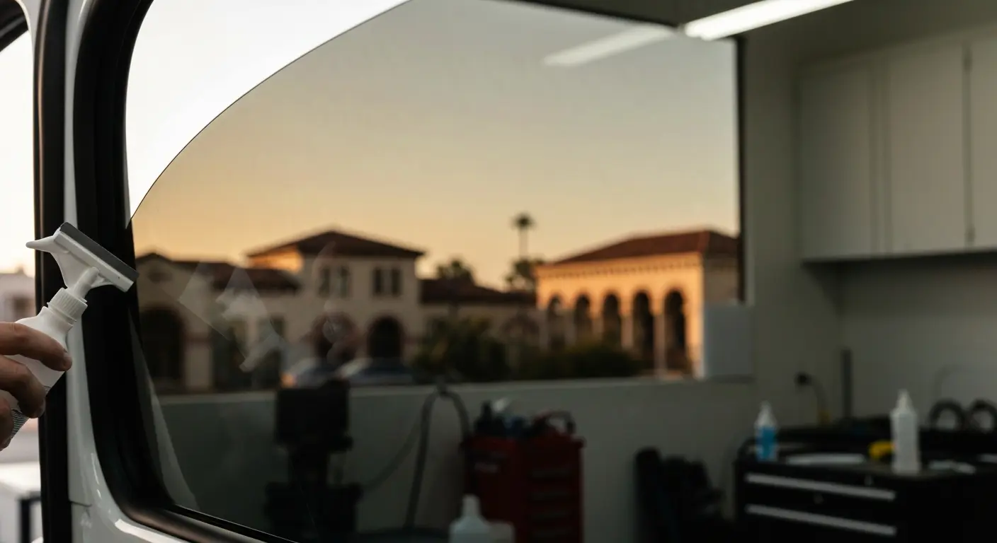 Ceramic window tinting service