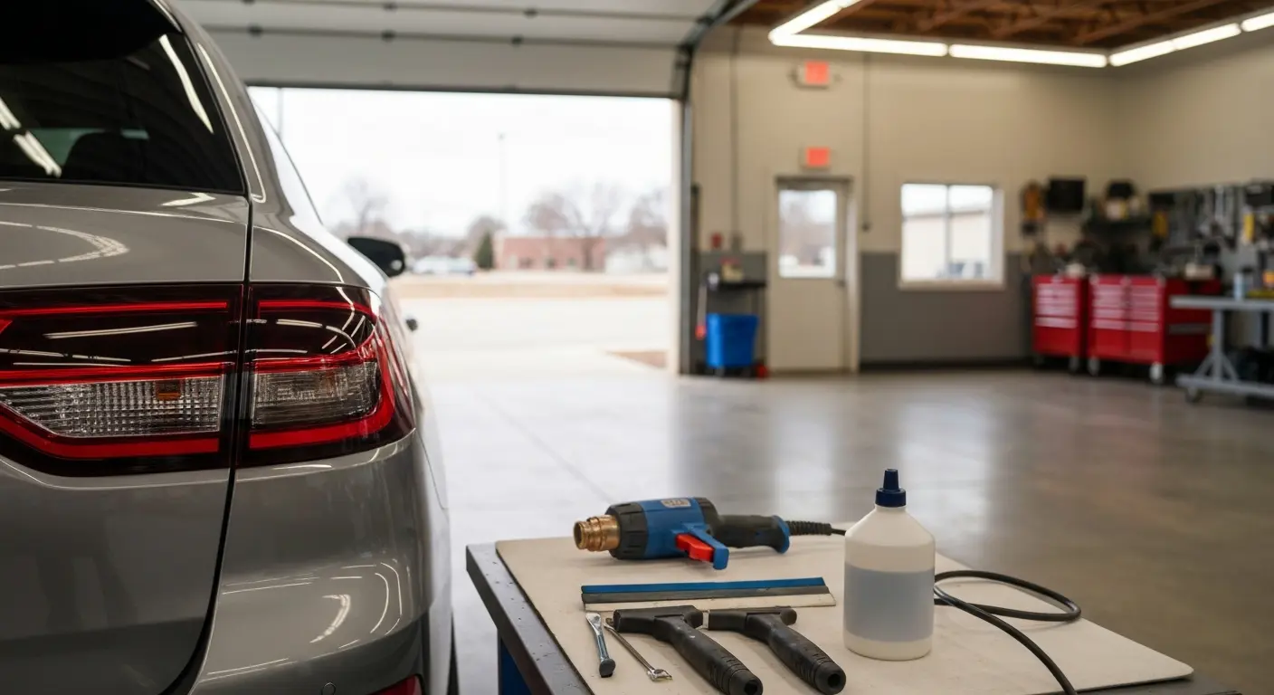 Tail light and headlight tinting