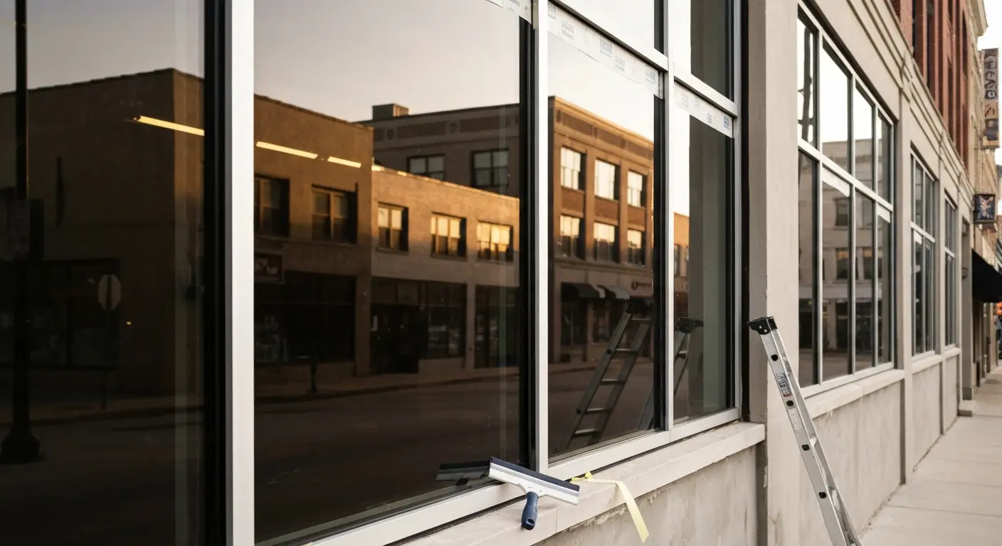 Commercial window tinting