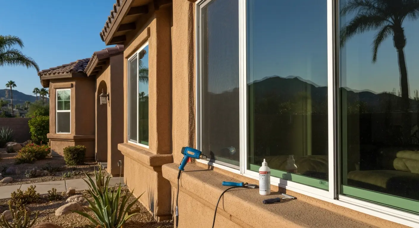 Residential window tinting