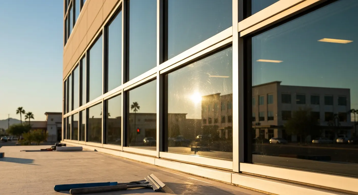 Commercial window tinting