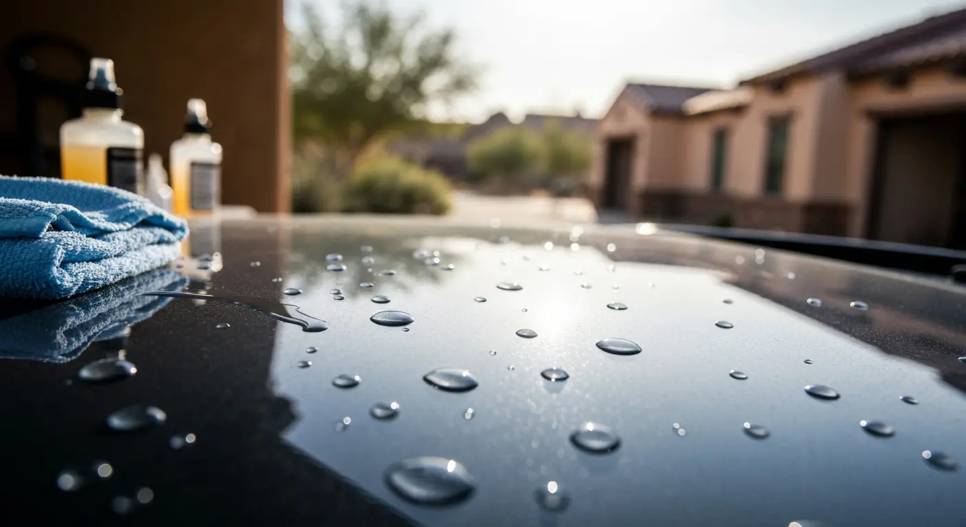 Ceramic coating detail