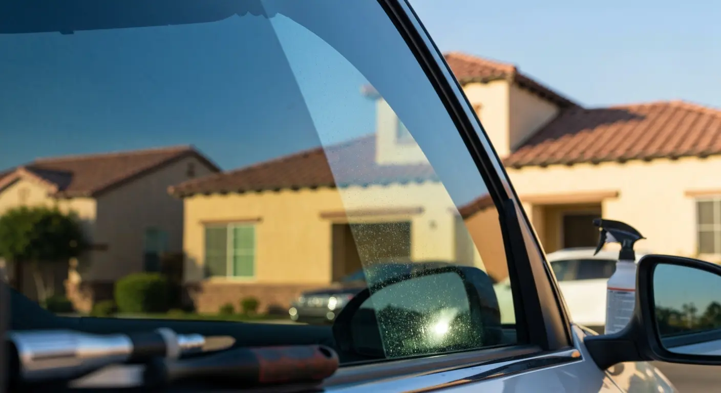 Automotive ceramic window tint