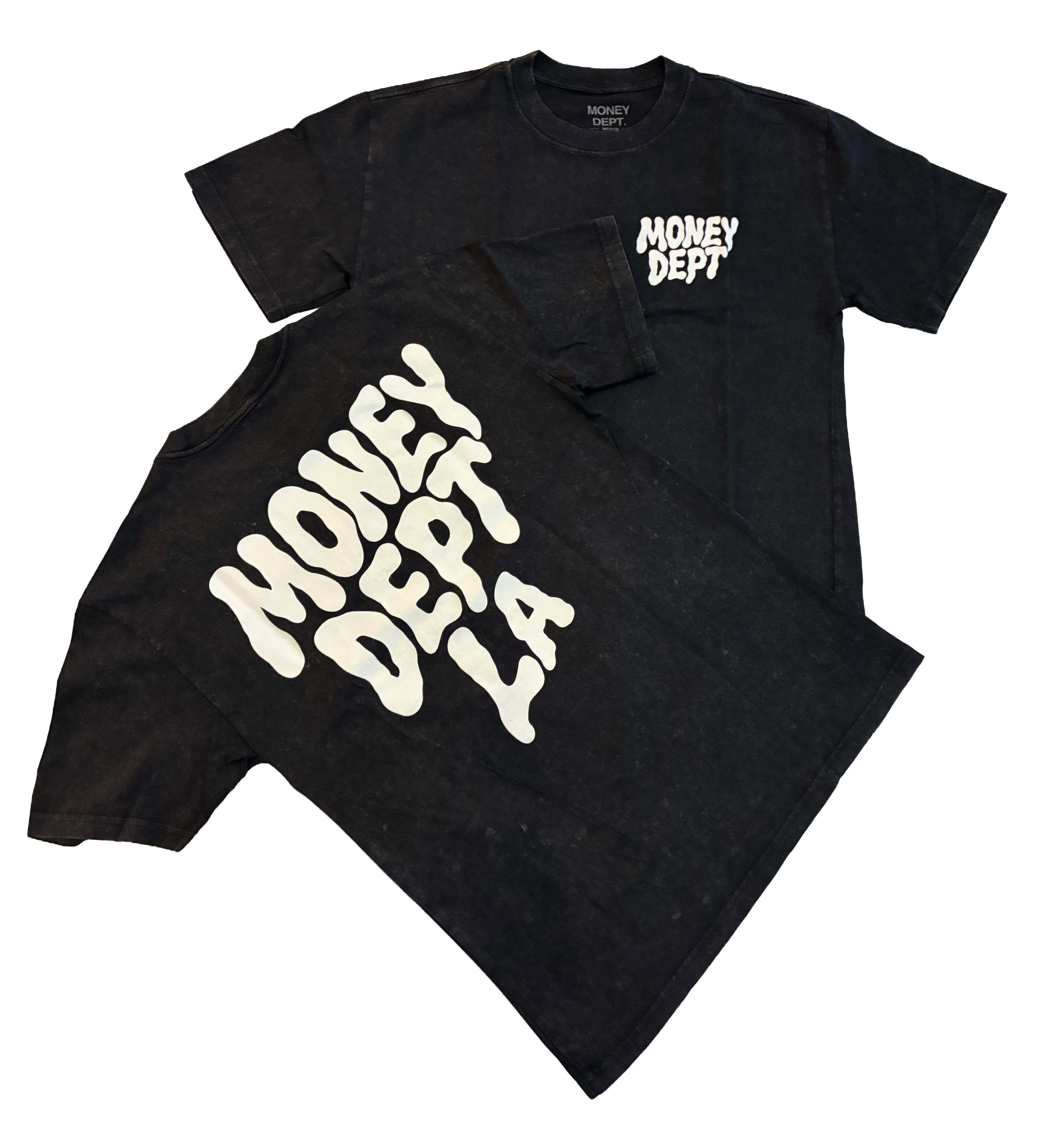 Money Dept LA Black T-Shirt