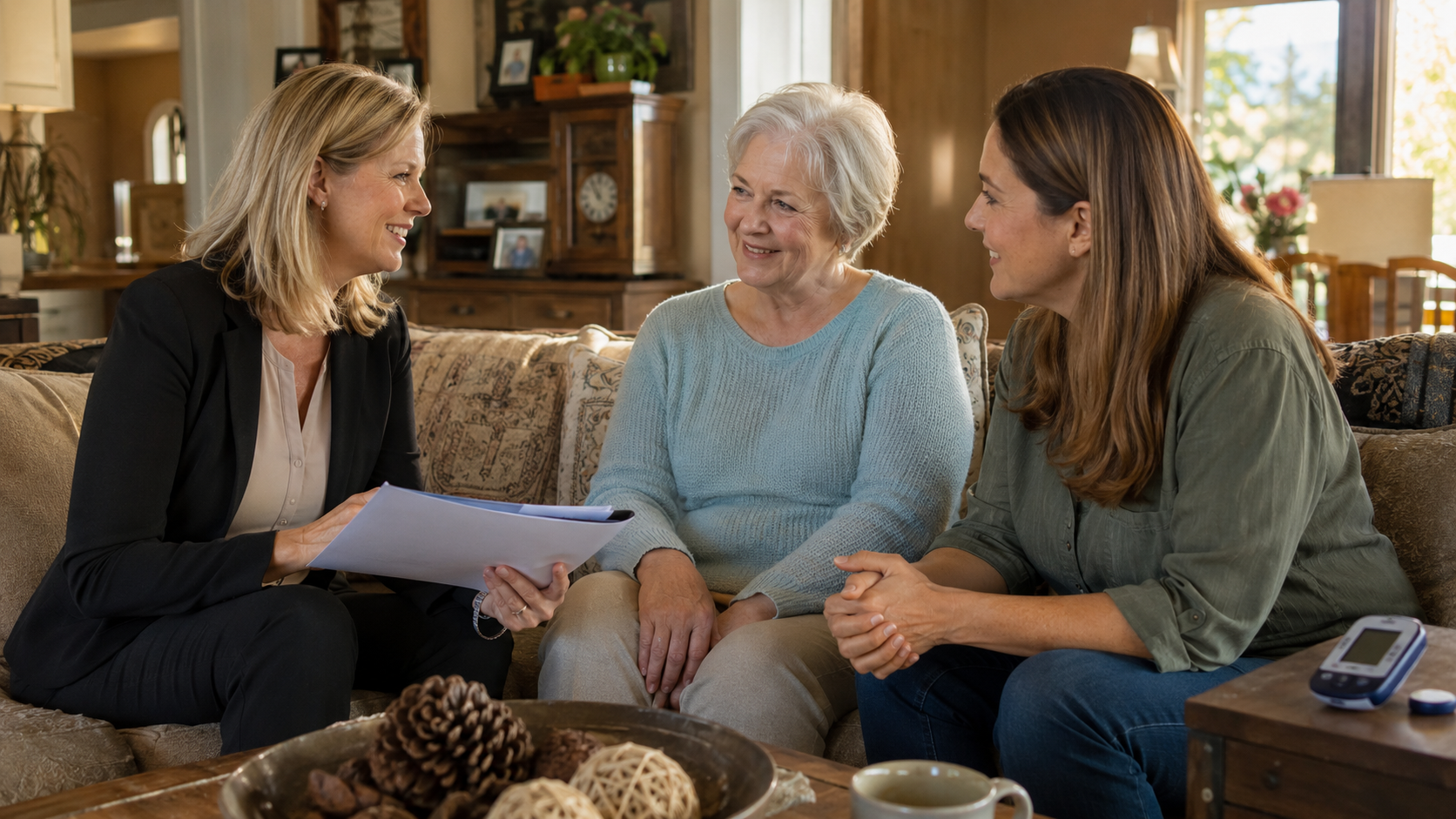 West Memphis Arkansas family discussing Final Expense Insurance options for a parent with Type 1 diabetes West Memphis Arkansas family discussing Final Expense Insurance options for a parent with Type 1 diabetes