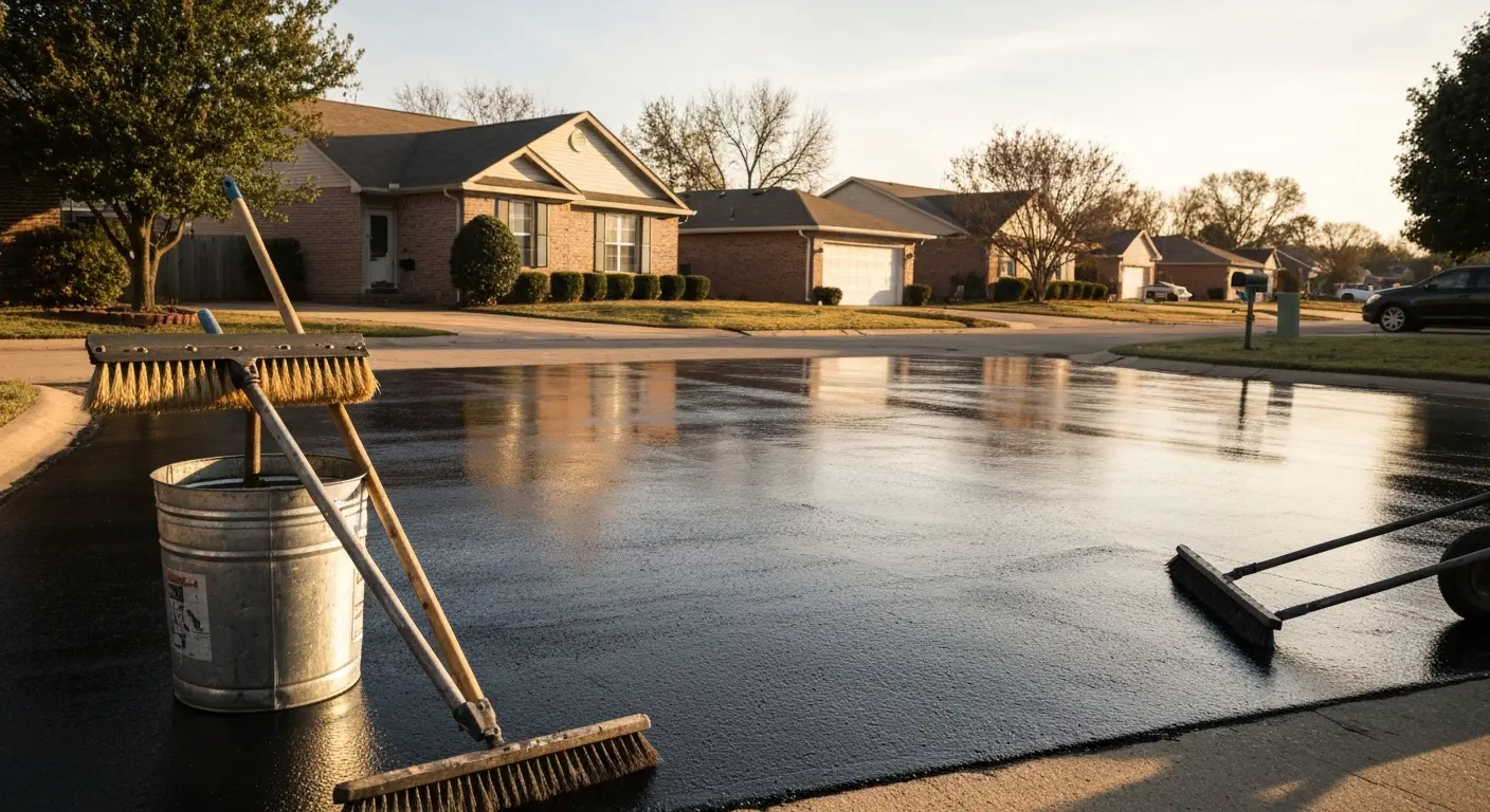 Sealcoating application