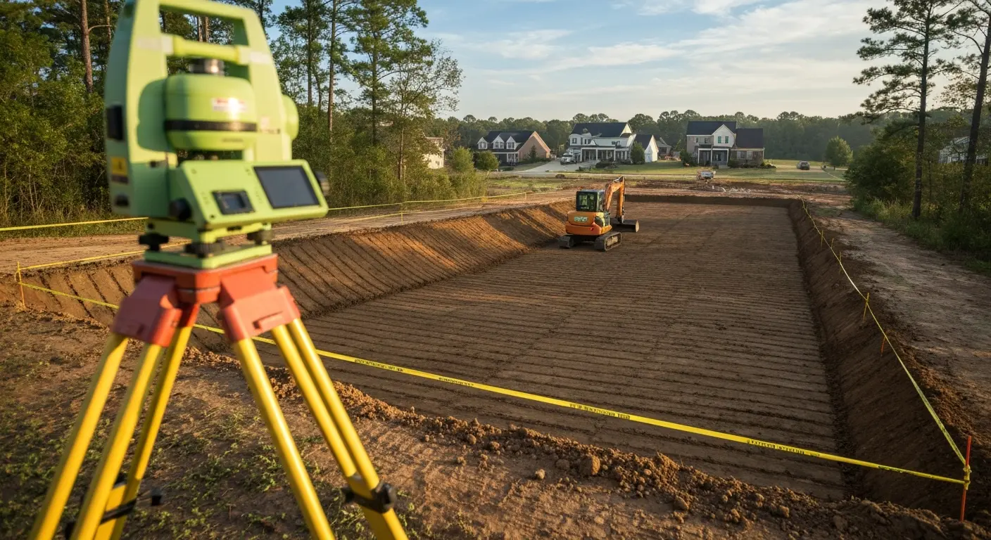 Grading and site preparation