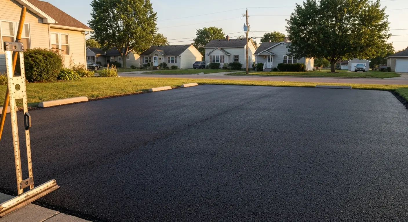 Asphalt paving project