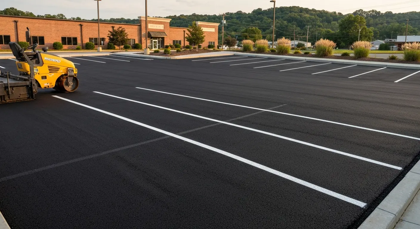 Asphalt paving project