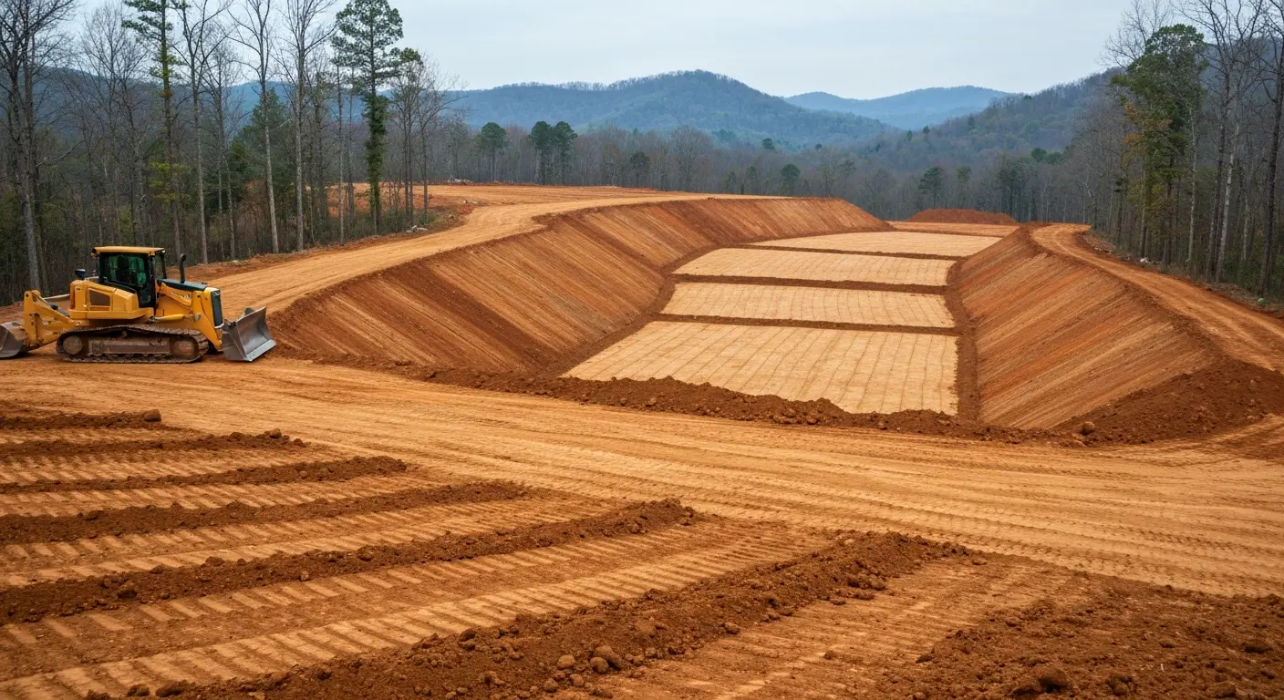 Grading and site preparation