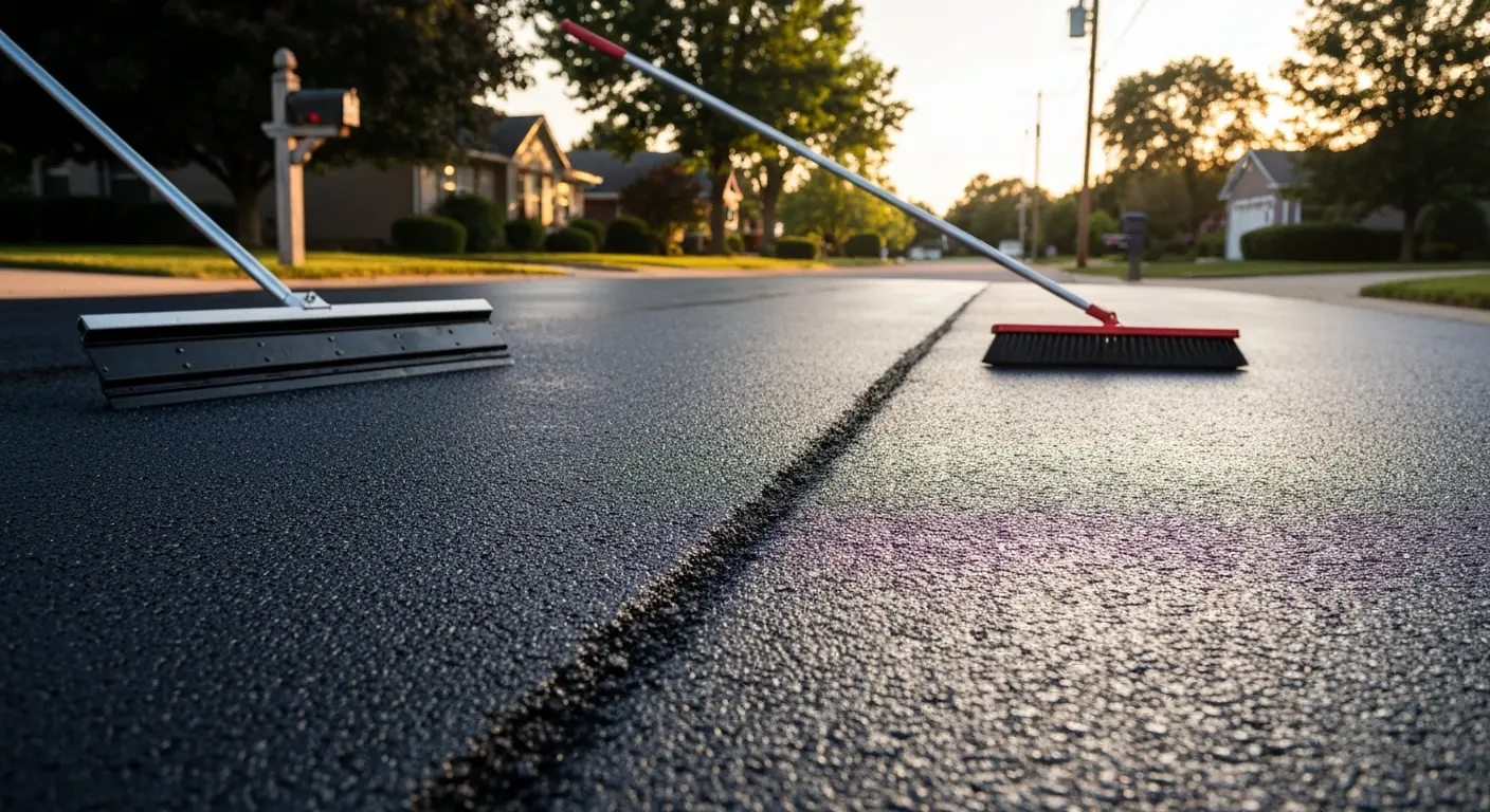 Sealcoat application