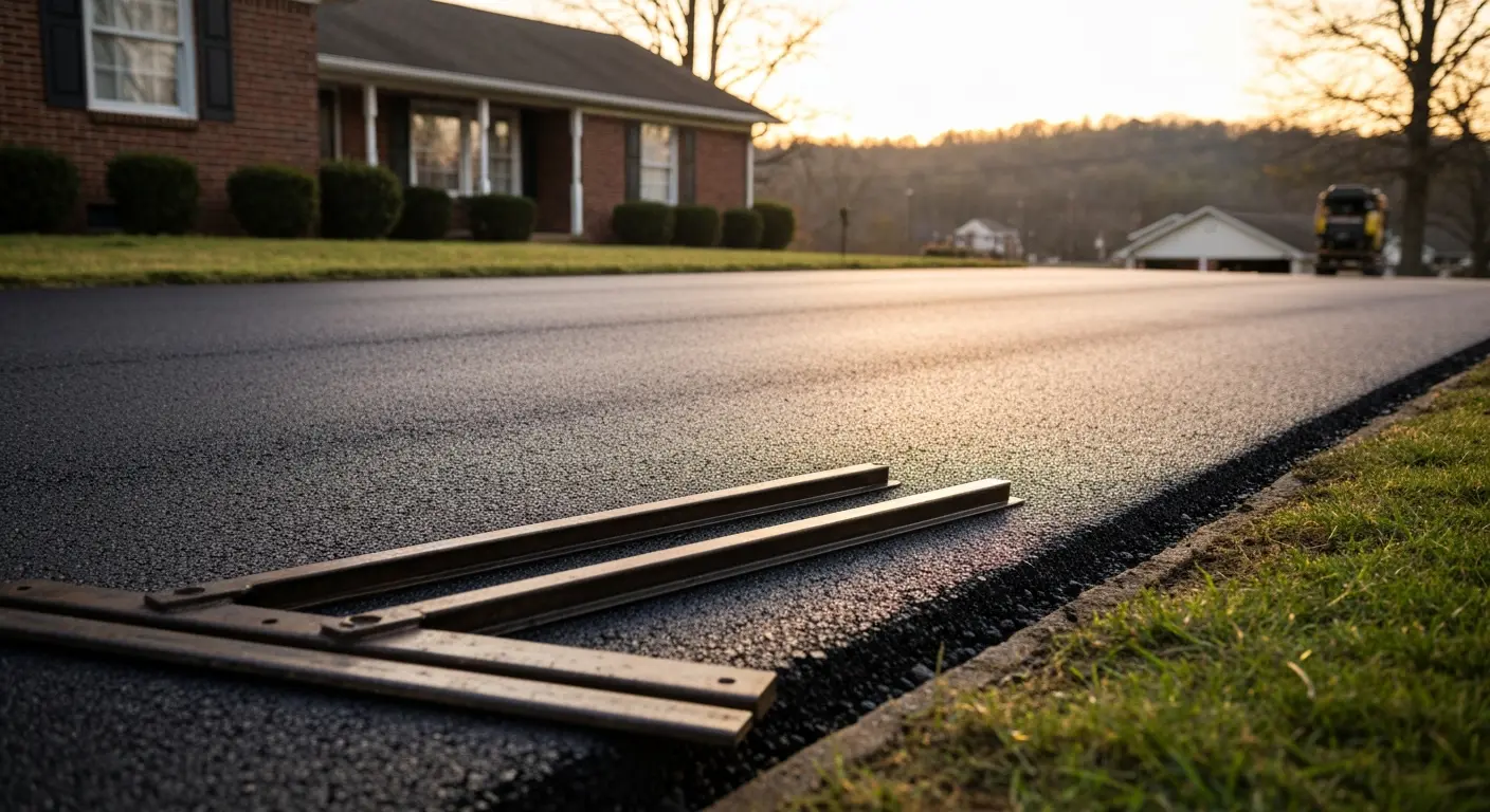 Asphalt paving project