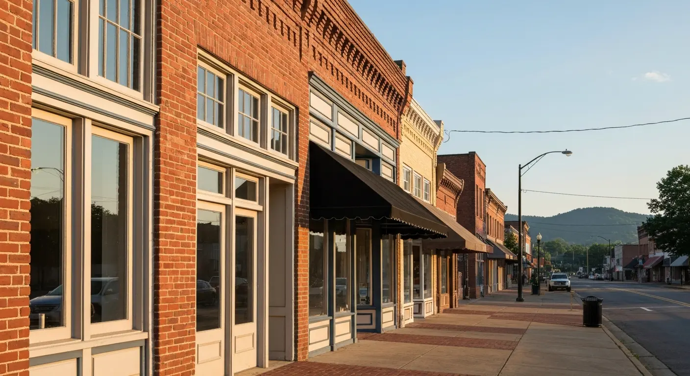 South Pittsburg downtown