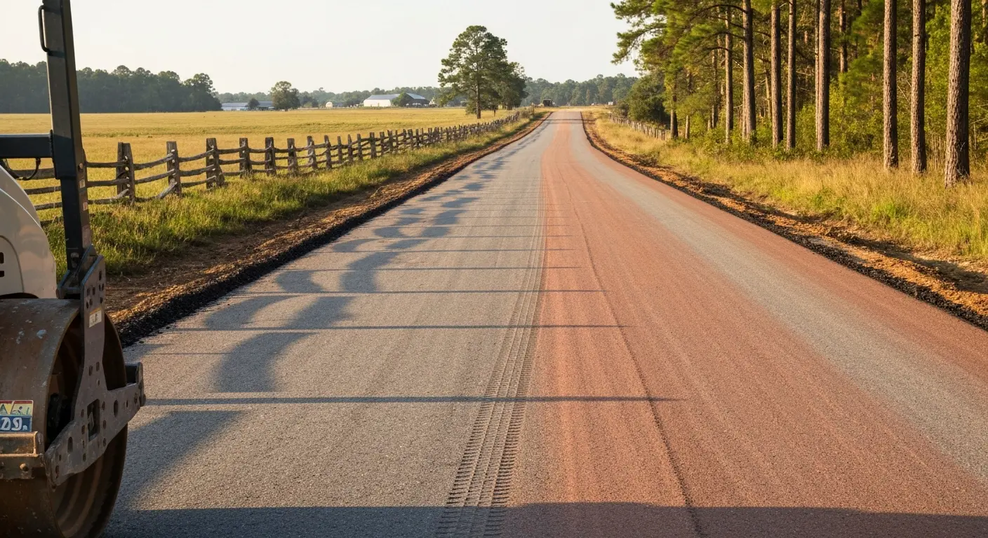 Recycled asphalt installation
