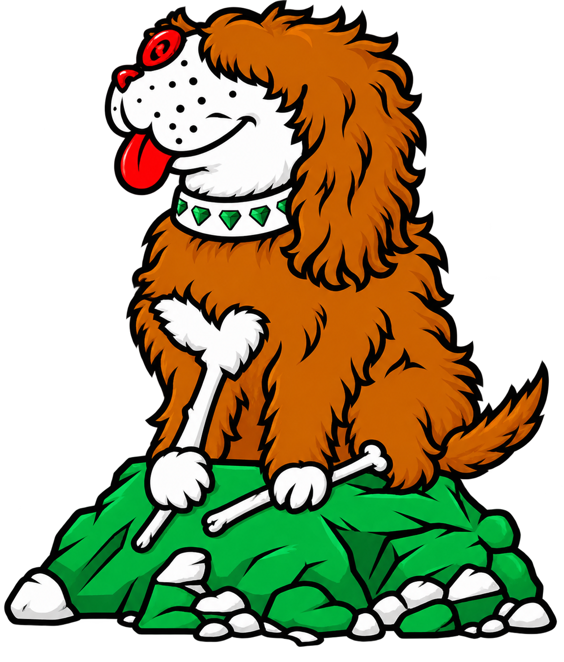 Rocky the Old Pueblo Lapidary Club rockhound mascot