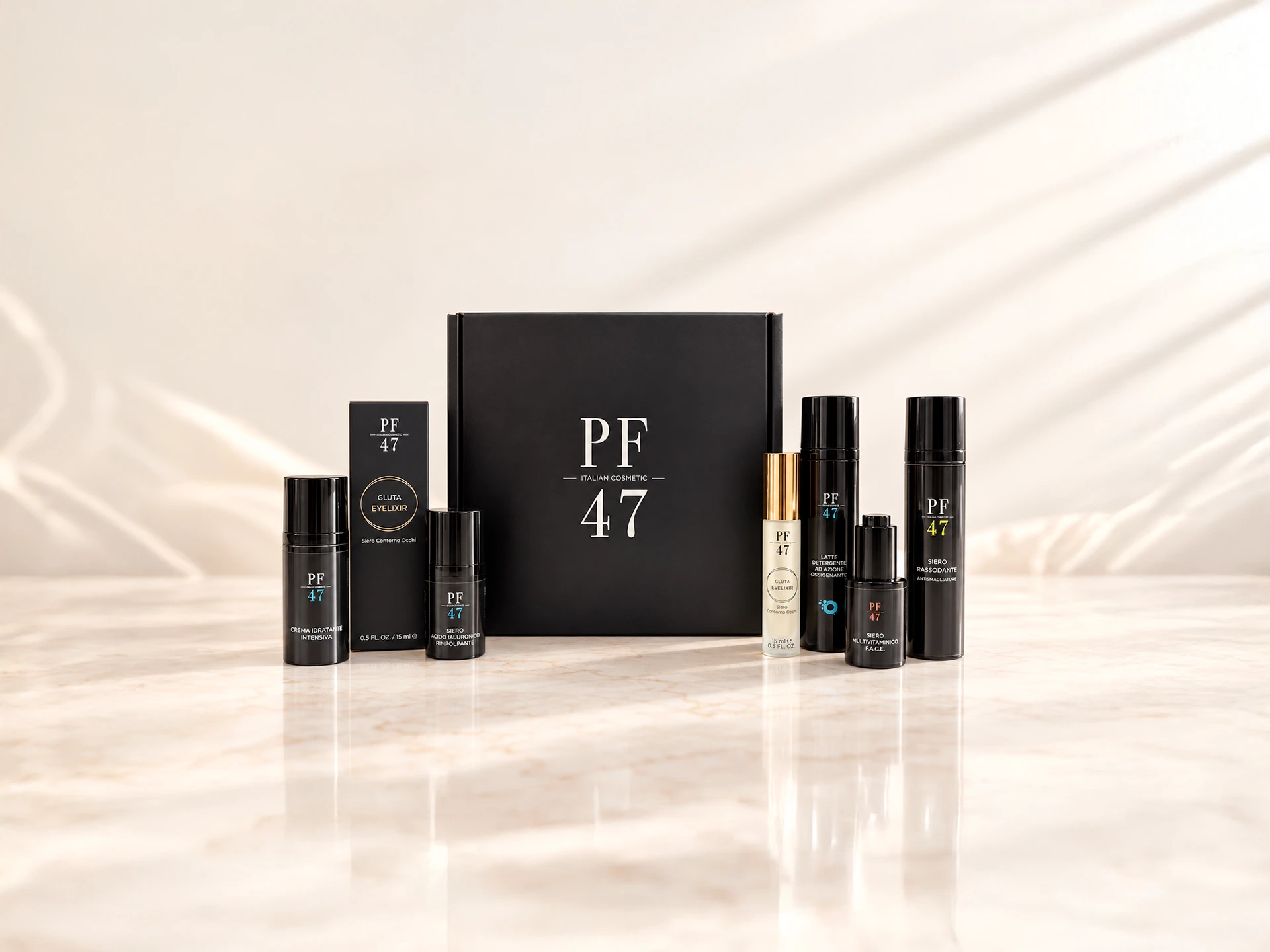 La linea PF47 al completo